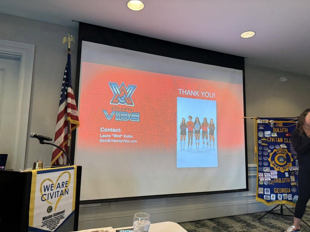 Atlanta Vibe Womens Professional Volleyball Team Stacy Dunn Community Engagement3