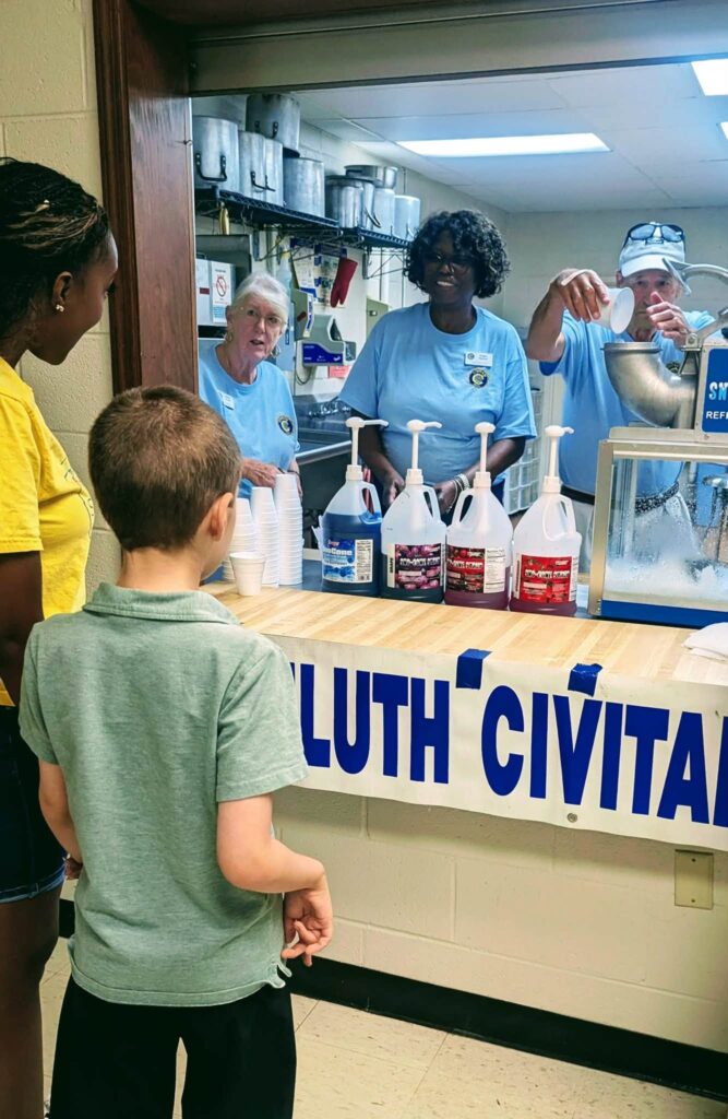 Snow Cones For 70 Of Spectrums Day Camp4